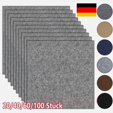 20-100X Teppichfliesen Selbstklebend 30x30cm Filzfliesen Teppichboden Bodenbelag