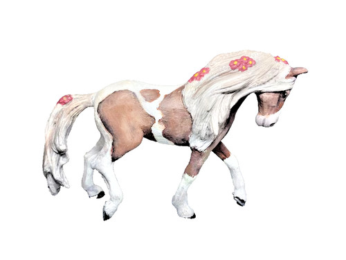 Custom schleich horse repaint - horse,