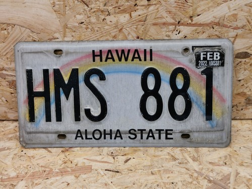 Nummernschild usa hawaii - usa,
