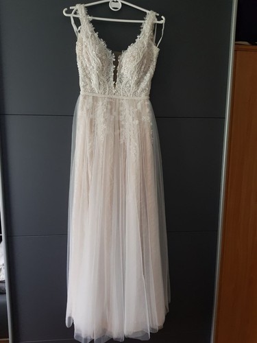 Hochzeitskleid glitzer - hochzeitskleid, 34,