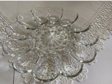 Glas eierteller eierplatte - glas,