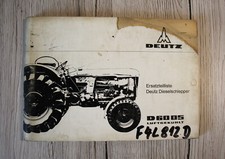 Original D6005 Deutz Ersatzteilliste Dieselschlepper