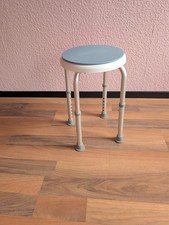 Duschstuhl Duschhocker höhenverstellbar, rutschfest, bis 130 kg