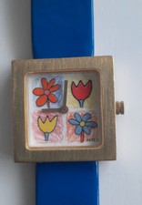 Akteo Sammleruhr "Carré de fleurs" 138/250