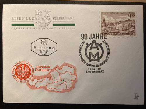 österreich 1971 ersttagsbrief - Österreich,