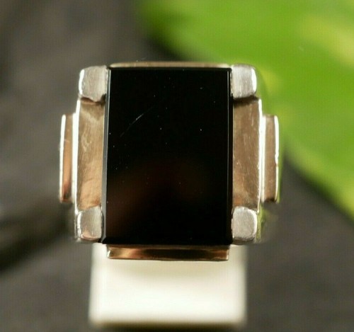 Starker 800 silber ring - ring, onyx