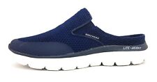 Skechers Summits Vindicator Herrenschuhe Hausschuhe Pantolette Blau