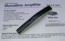 1 Stück VNA-25 Mini Circuits 0,5-2,5GHz High Directivity Amp. 16dB GaAs (M1486)