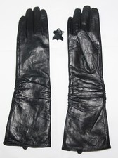 ECHT LEDER HANDSCHUHE LANG ELENBOGEN SEHR WEICHES LEDER 