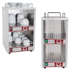 Tassenwärmer Geschirrwärmer Wärmeschrank Becherwärmer Edelstahl Gastro Beeketal