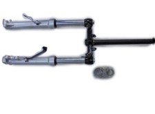 Gabelbrücke Gabelbeine Lenkkopflager Keeway F-act 125 original komplett