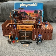 Playmobil Western 3806 Fort Glory Set - Originalverpackt und Anleitung siehe Beschreibung
