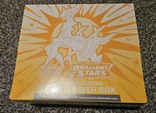 Pokemon Center Brilliant Stars Elite Trainer Box Neu & Sealed mit kleinen Rissen 