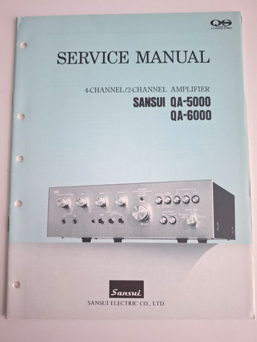 Original service manual sansui - service,