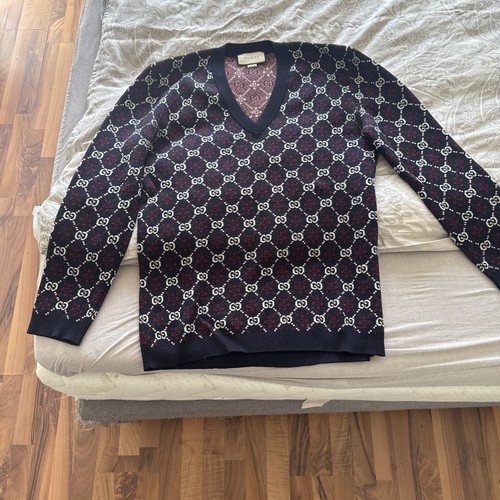 Gucci 100 wool pullover size - gucci,