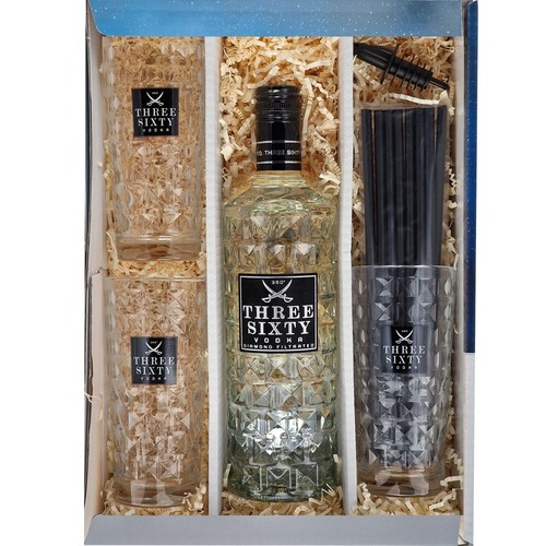Vodka three sixty 37 - vodka, 0,7l.