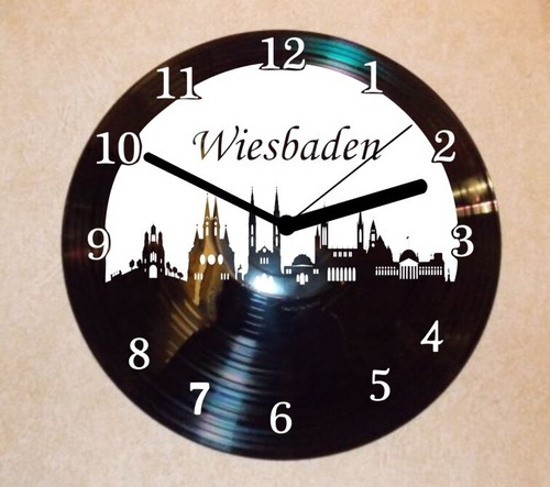 Wiesbaden wanduhr - wiesbaden,