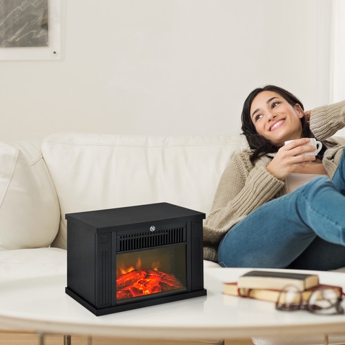 Homcom led elektrokamin - homcom,