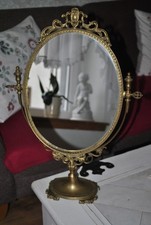 Alt Vintage Tischspiegel