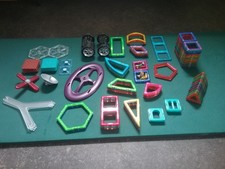 Großes Magformers Set magnetische Bausteine ca 100 Teile