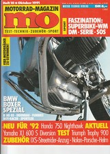 Motorrad-Magazin : Nr. 10/1991