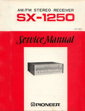 Service Manual-Anleitung für Pioneer SX-1250 