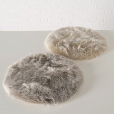 Sitzkissen Deckchen Fell Optik