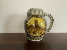 DDR / Ostalgie: Porzellan (Sitzendorf) Bierkrug "Wartburg"-  farbig bemalt