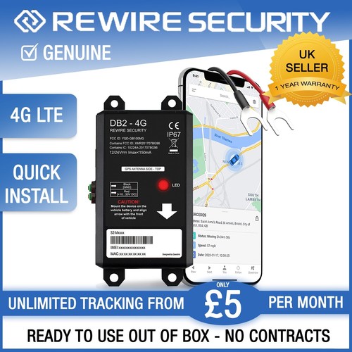 Live gps tracker db2 lte - 4g,