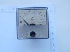 Einbauinstrument - Ampermeter - analog