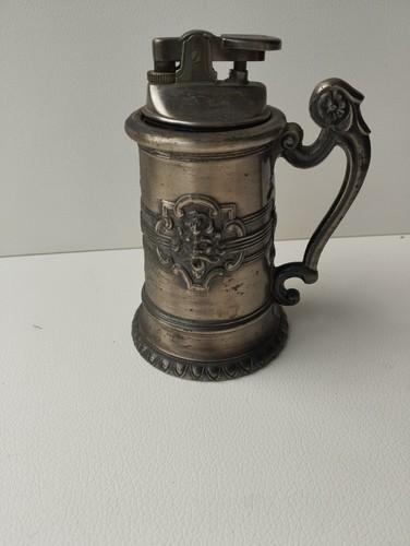 Vintage zinn tischfeuerzeug - vintage,