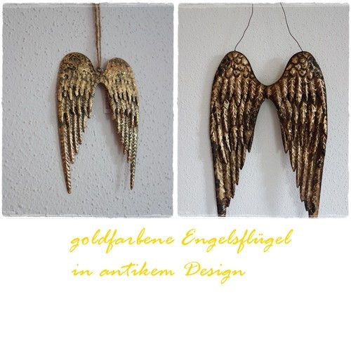 Aufhänger engelsflügel gold - engelsflügel,