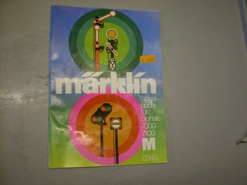 Märklin 0340 signalbuch - ,