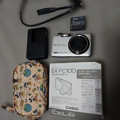 Casio exilim fc100 - casio, kompakt