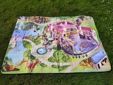 Spielteppich Kinderteppich Mädchen Prinzessin Schloß Achoka 127x175cm