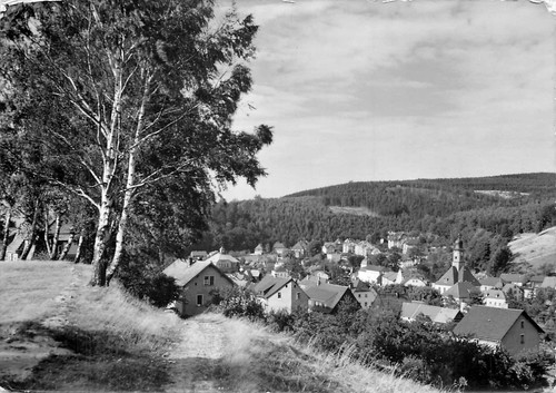 Ddr ansichtskarte schmiedeberg - ansichtskarte,