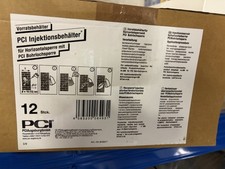PCI Injektionsbehälter 12 Stück – Vorratsbehälter für PCI Bohrlochsperre