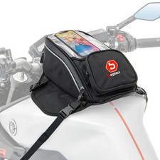 Motorrad Tankrucksack MR4 mit Magnet und Riemenbefestigung 9L C-Ware