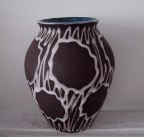 Carstens keramik vase 50er - carstens, keramik-vase