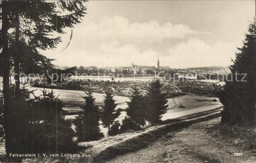 Falkenstein vogtland blick vom - falkenstein,