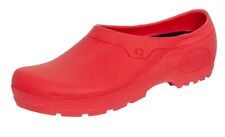Gartenschuhe Hausschuhe Gartenschlappen Rot Multi Clog Schuhe Slipper Gr. 38