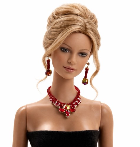 Handmade doll jewelry - jewelry, set