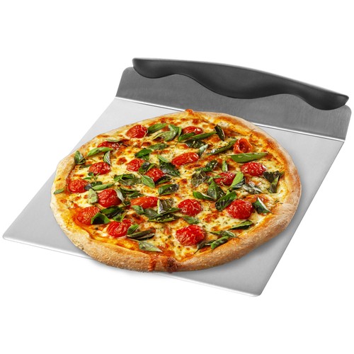 Pizzaschieber aus edelstahl - pizzaschieber,