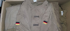 Set 50x T-Shirt Tropen -Bundeswehr  mit klett und rechts/links D Fahne