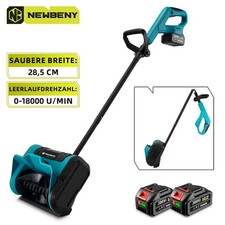 Für Makita 18V Akku Schneeschieber Teleskopstange Elektrische Schneeschaufel DE