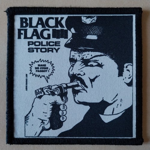 Black flag police story - black,