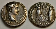 DENAR-DENARIUS   Des  AUGUSTUS   3,53 gr.   18mm