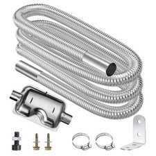 Edelstahl Abgasrohr 300 cm