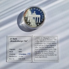 20 Mark 1990  Brandenburger
