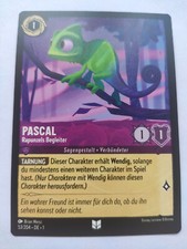 Disney Lorcana Karte Pascal - Rapunzels Begleiter 1TFC 53/204 Deutsch Amethyst